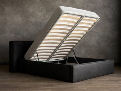 Кровать Сонум Europa Кашемир Голубой (с подъемным механизмом) 200х190