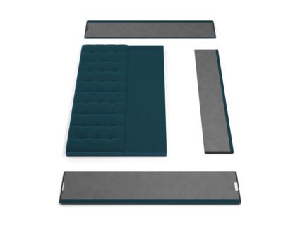 Кровать Lonax Аврора велюр Dolly-1 180х195