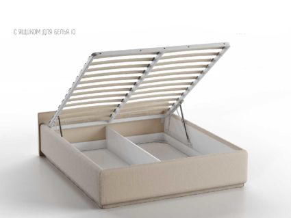 Кровать Nuvola Alba Velutto 22 (с подъемным механизмом)