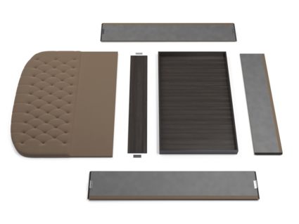 Кровать Lonax Венеция велюр Dolly-2 (с подъемным механизмом) 120х200