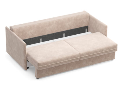 Диван Сонум Remy Микровелюр серый Длина 215 см