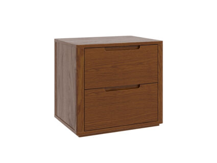 Тумба Rivi James (с двумя ящиками) Карамель 40х50