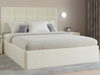 Кровать Lonax Адель велюр Dolly-8 (с основанием)