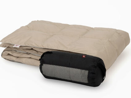 Плед German Grass Travel Plaid Grass дорожный (серо-бежевый)