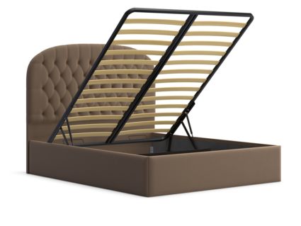 Кровать Lonax Венеция велюр Dolly-2 (с подъемным механизмом) 120х200