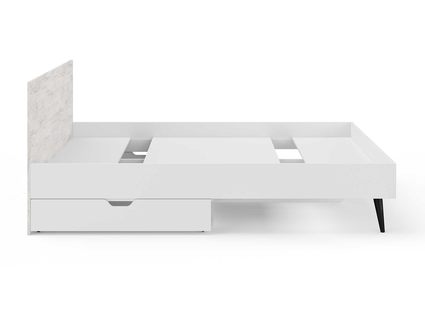 Кровать Сонум Ines Ясмунд + белый 200х190