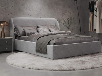 Кровать Сонум Nicole Микровелюр Оливковый (с подъемным механизмом) 160х190