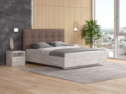 Кровать Сонум Vena Ясмунд + Кашемир Бежевый