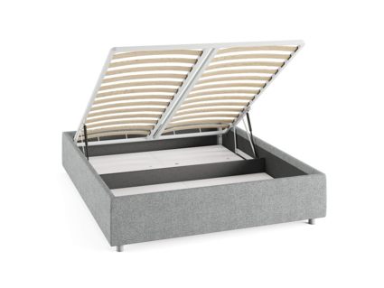 Кровать Сонум Scandinavia Рогожка Мокко (с подъемным механизмом) 180х190