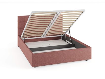 Кровать Сонум Tivoli Эвита Пепельный (с подъемным механизмом) 180х200