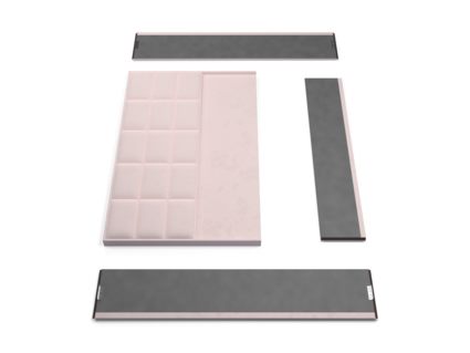 Кровать Lonax Адель велюр Dolly-3 180х195