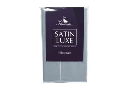 Наволочка Primavelle Satin Luxe (дымчато-синий) 497