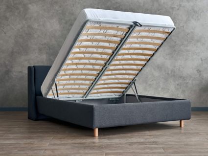 Кровать Сонум Barcelona Кашемир Бежевый (с подъемным механизмом) 140х200