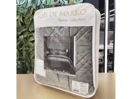 Покрывало Софи де Марко Селена (антрацит) 240х260