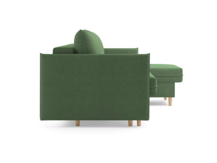 Диван Сонум Rain угловой Микровелюр Бежевый Длина 240 см