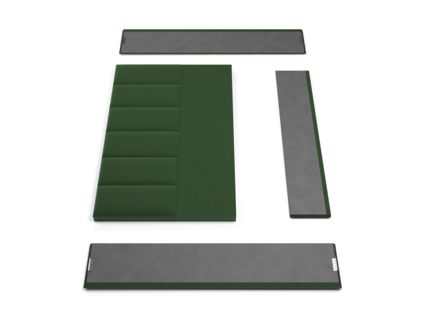 Кровать Lonax Милана велюр Dolly-13 (с основанием) 200х190