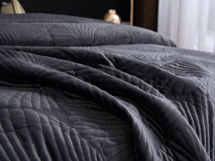 Покрывало Софи де Марко Ноэль (антрацит) 240х260