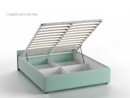 Кровать Nuvola Alba Velutto 14 (с подъемным механизмом) 180х200