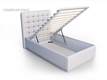 Кровать Nuvola Vita Bravo cream (с подъемным механизмом) 120х200