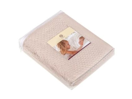 Плед Luxberry POPCORN телесный 100х150