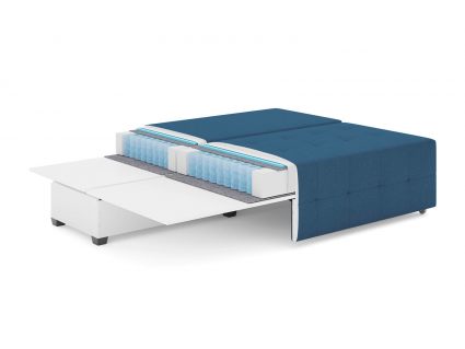 Диван Сонум City Рогожка зеленый Длина 204 см