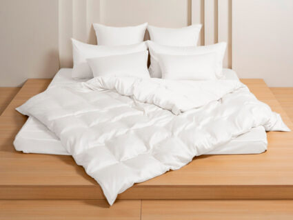 Простыня German Grass Arctic White Brilliant Grass на резинке 160х200