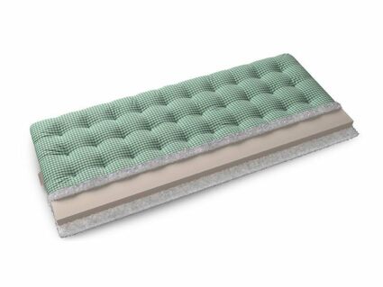 Футон Mr.Mattress Kishi (зеленая клетка) 80х200