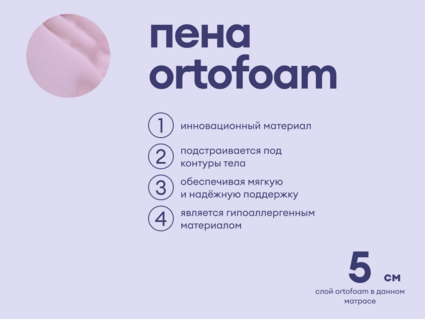 Матрас Базилик Бэби Дрим 60х190