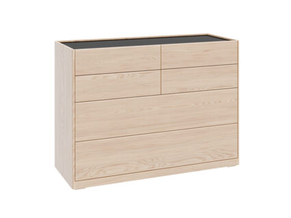 Комод Rivi Gigi (широкий) Молочный дуб 50х126