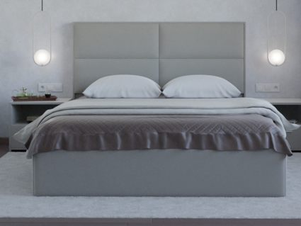 Кровать Lonax Марселла велюр Dolly-8 (с основанием) 160х190