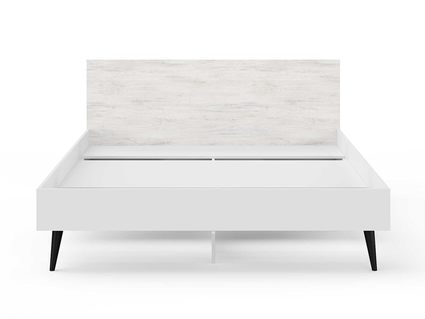 Кровать Сонум Ines Ясмунд + белый 200х190