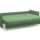 Диван Сонум Rain угловой Микровелюр Бежевый Длина 240 см