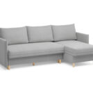 Диван Сонум Rain угловой Лаунж Светло-серый Длина 240 см