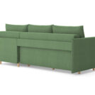 Диван Сонум Rain угловой Микровелюр Бежевый Длина 240 см