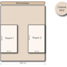 Кровать Mr.Mattress Site Box велюр Grey 140х190