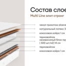 Матрас Мистер Слип Multi Line элит стронг 190х200