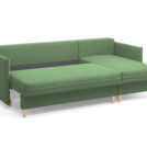 Диван Сонум Rain угловой Микровелюр Бежевый Длина 240 см