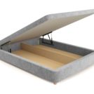 Кровать Mr.Mattress Flip Box велюр Iron (с подъемным механизмом) 200х190
