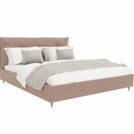 Кровать Beautyson Doris велюр Formula 225 бежевый 120х190