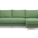 Диван Сонум Rain угловой Микровелюр Бежевый Длина 240 см