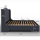 Кровать Sleeptek Premier 5 Велюр 46 160х190