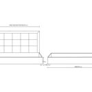 Кровать Димакс Испаньола Агат с подъемным механизмом 120х190