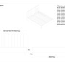 Кровать Димакс Лероса Альбус с подъемным механизмом 120х200