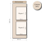 Кровать Mr.Mattress Site Box велюр Toffee 90х195